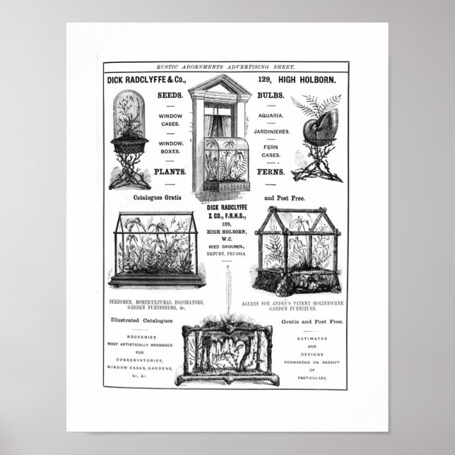 Pôster Anúncio para 'Dick Radclyffe & Co.' Anúncio Russo (Frente)