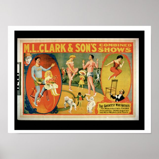 Pôster Anúncio para os maiores artistas de fios O W (Frente)