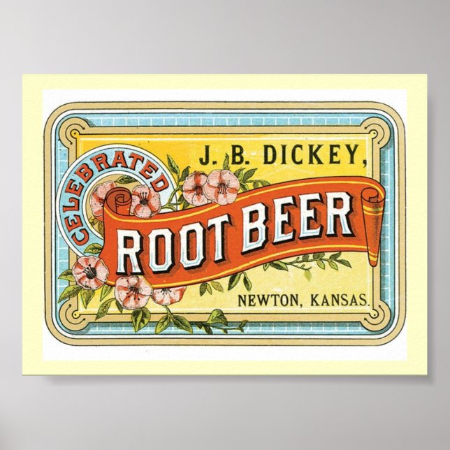 Pôster Anúncio Vintage (Frente)