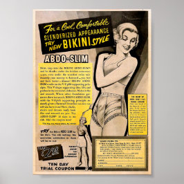 Poster Anúncios Vintage