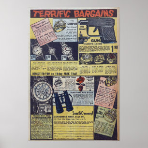 Poster Anúncios Vintage