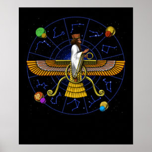 Poster Anunnaki Alienígena Deus