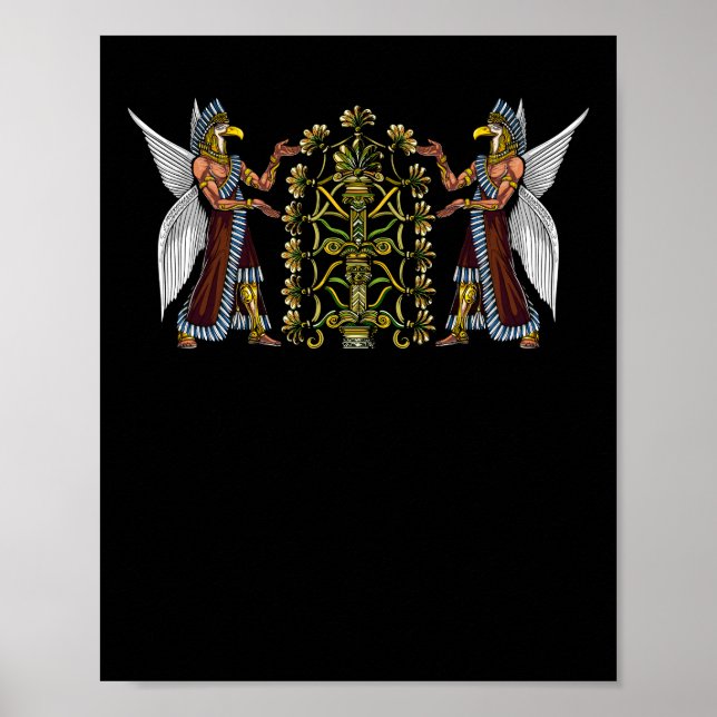 Poster Anunnaki Aliens Deuses Sumerianos Antigos (Frente)