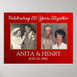 Poster Any Year Anniversary Hanging