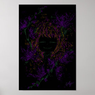 Poster Anya Forger (versão escura)