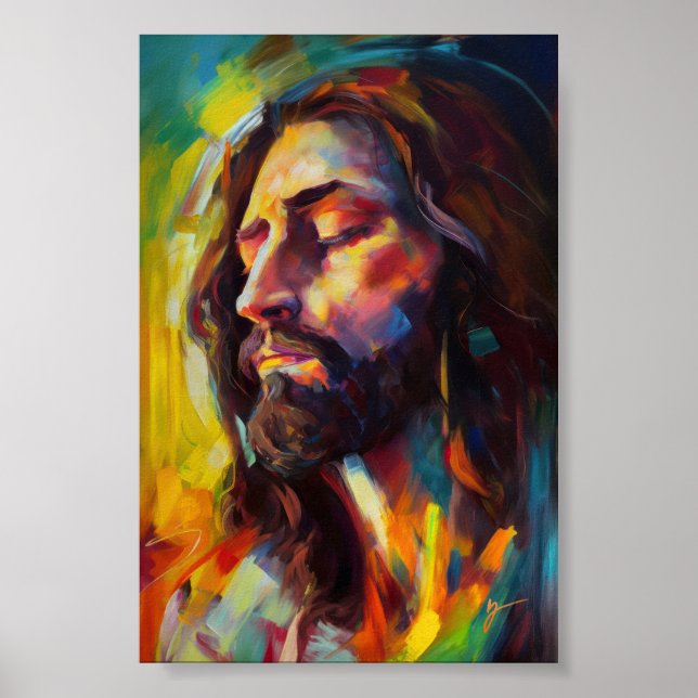 Poster Ao lado das águas estáticas (Frente)