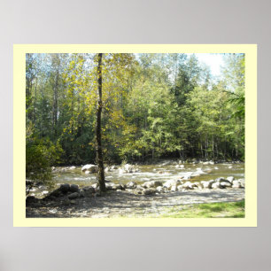 Pôster Ao longo da corrente