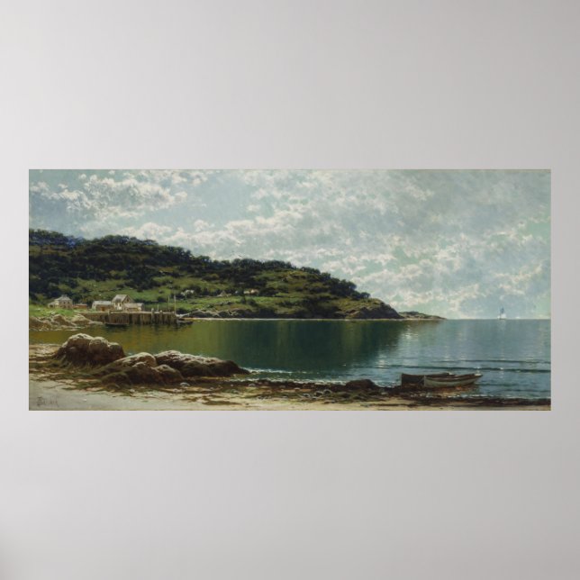 Pôster Ao longo da costa do Maine (Frente)