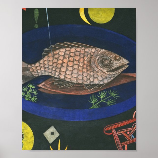 Poster Ao redor do Fish Paul Klee (Frente)
