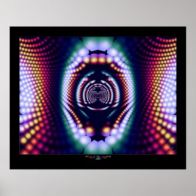 Pôster Ao redor do mundo (Frente)