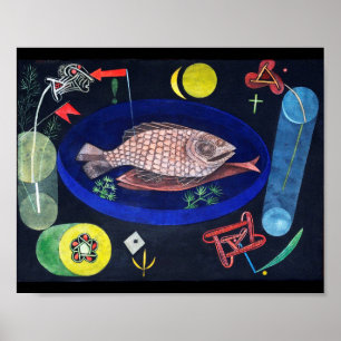 Poster Ao redor do peixe, Paul Klee