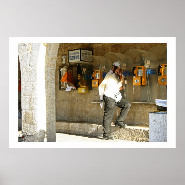 Poster Ao telefone (Frente)