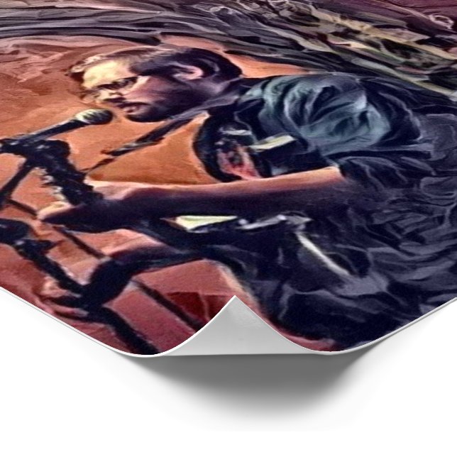 Poster Ao vivo no Tribal Café (Borda)