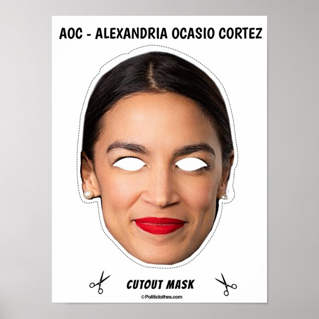 Poster AOC Halloween Mask (Frente)