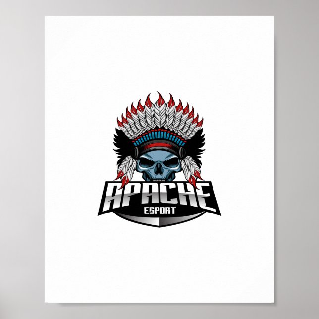 Poster apache esport (Frente)