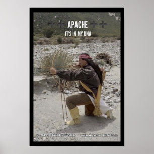 Poster Apache Knife®™ 🇺 DNA Apache.Pôster