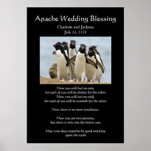 Pôster Apache Wedding Blasing Penguins