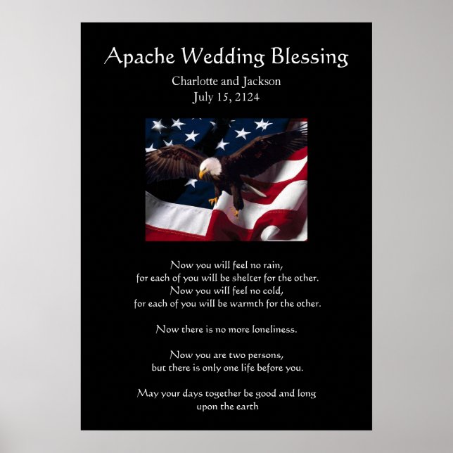 Poster Apache Wedding Blessing Eagle 2 (Frente)