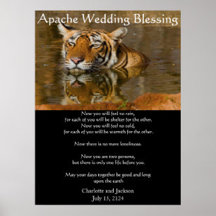 Poster Apache Wedding Blessing Tiger