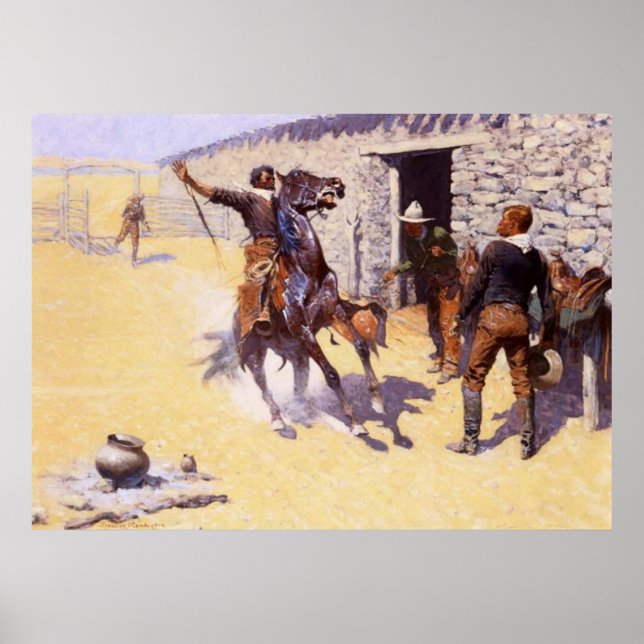 Pôster Apaches Canvas Print (Frente)