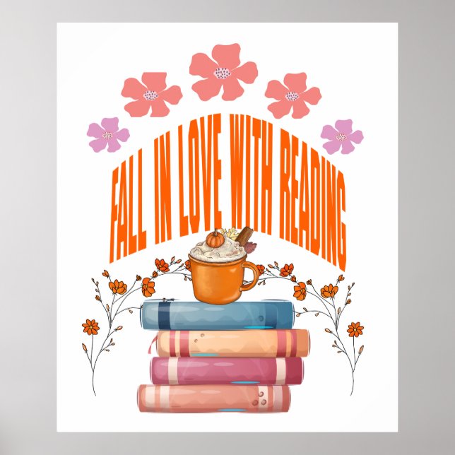 Poster Apaixonado pela leitura, Book Lover (Frente)