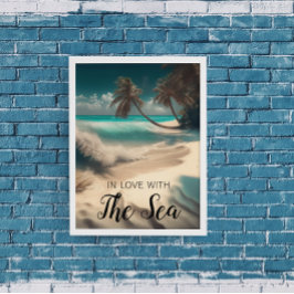 Poster Apaixonado pelo Mar | Arte Tropical