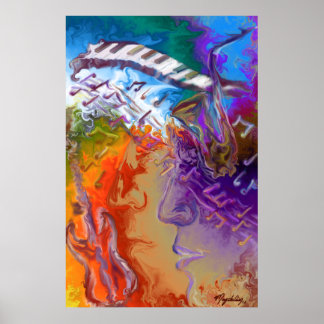 Pôster Apaixonados por Música