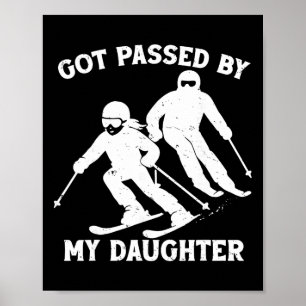 Poster Apanhado Pelo Pé pela Minha Filha Pai Divertido de