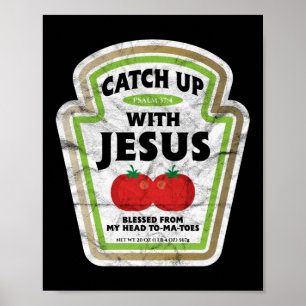 Poster Apanhe Jesus Deus Fé