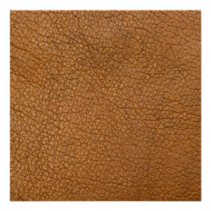 Pôster aparência de couro falso