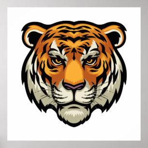 Poster Aparência de Tigre em Mesmerização