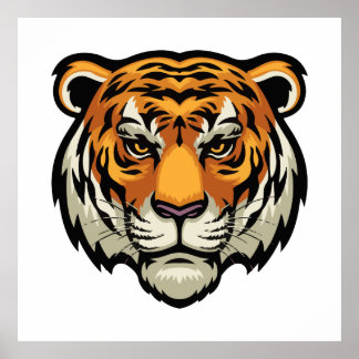 Poster Aparência de Tigre em Mesmerização