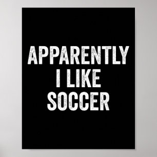 Poster Aparentemente Eu Gosto de Futebol _4