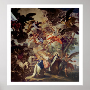 Poster Aparição de St Joseph a St Theresa