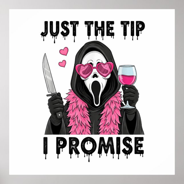 Poster Apenas a Ponta Eu Prometo Engraçado Horror (Frente)