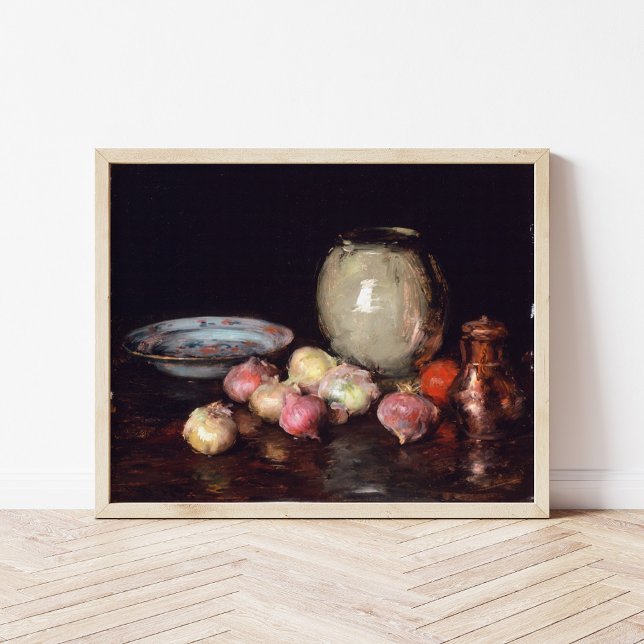 Poster Apenas cebolas | William Merritt Chase (Criador carregado)