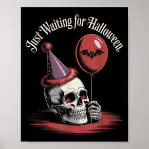 Poster Apenas Esperando A Citação Do Dia de as Bruxas eng