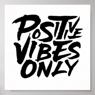 Poster Apenas frascos positivos