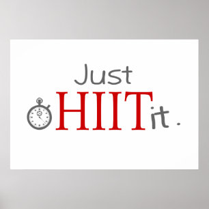 Poster Apenas HIIT ele