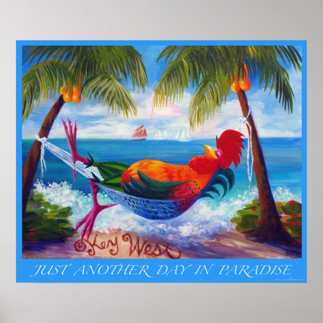 Poster Apenas Mais Um Dia No Paraíso (Frente)