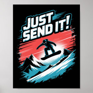 Poster Apenas Mande! Snowboard
