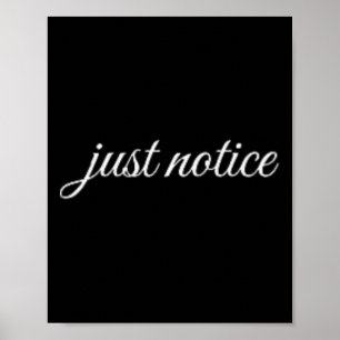 Poster Apenas Observe, Terapia de Saúde Mental _1