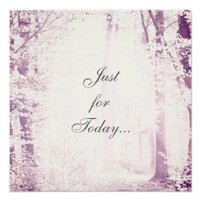 Pôster Apenas para hoje (Frente)