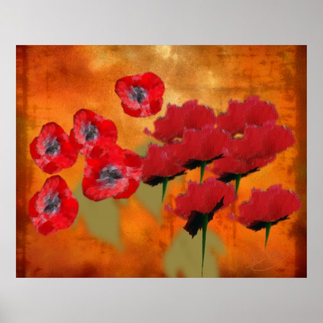 Poster Apenas Poppies (Frente)
