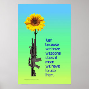 Poster Apenas porque nós temos armas…