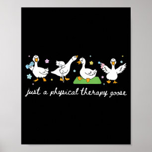 Poster Apenas Terapia Física Ganso Pt Físico