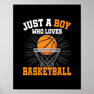 Poster Apenas um garoto que ama Sketll Merch Garotos Cria