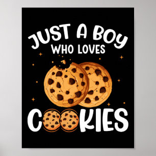 Poster Apenas Um Menino Que Ama Cookies