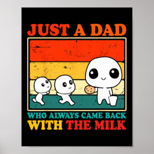 Poster Apenas um pai que sempre vinha com o leite Pai
