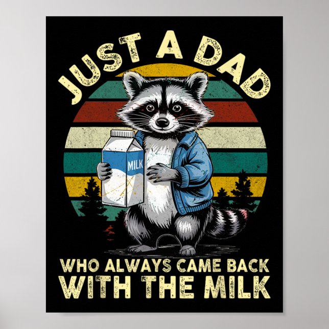 Poster Apenas um pai que sempre vinha com o leite Pai (Frente)